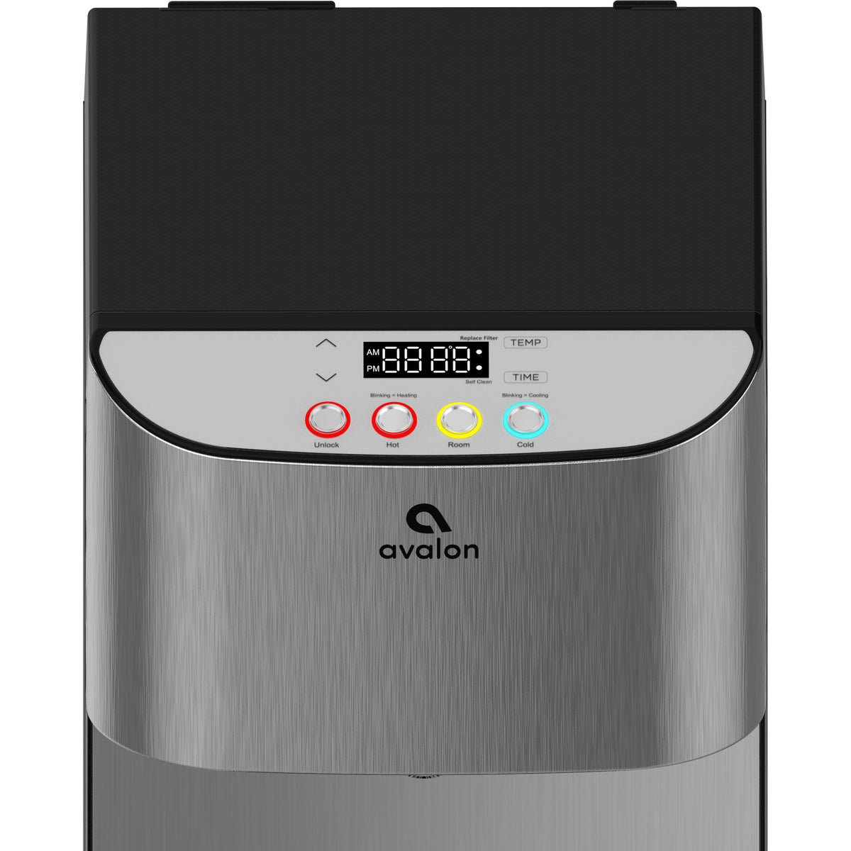  Avalon Self Cleaning Bottleless Water Cooler Water Dispenser -  3 Temperature Settings - Hot, Cold & Room Water, Durable Stainless Steel  Cabinet, NSF Certified Filter- UL Listed: Home & Kitchen