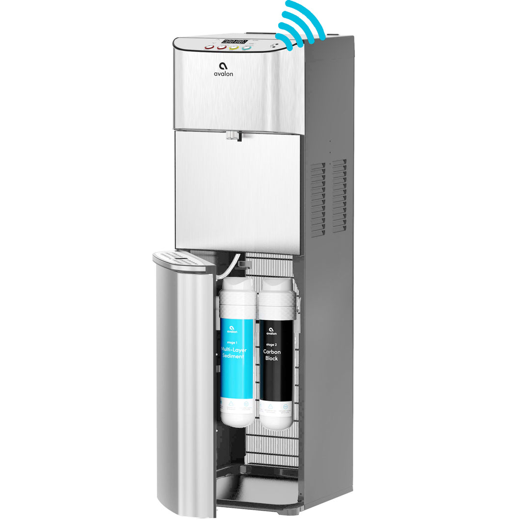 Avalon A3F stainless bottleless water cooler with hot, cold, room temp –  Avalon US