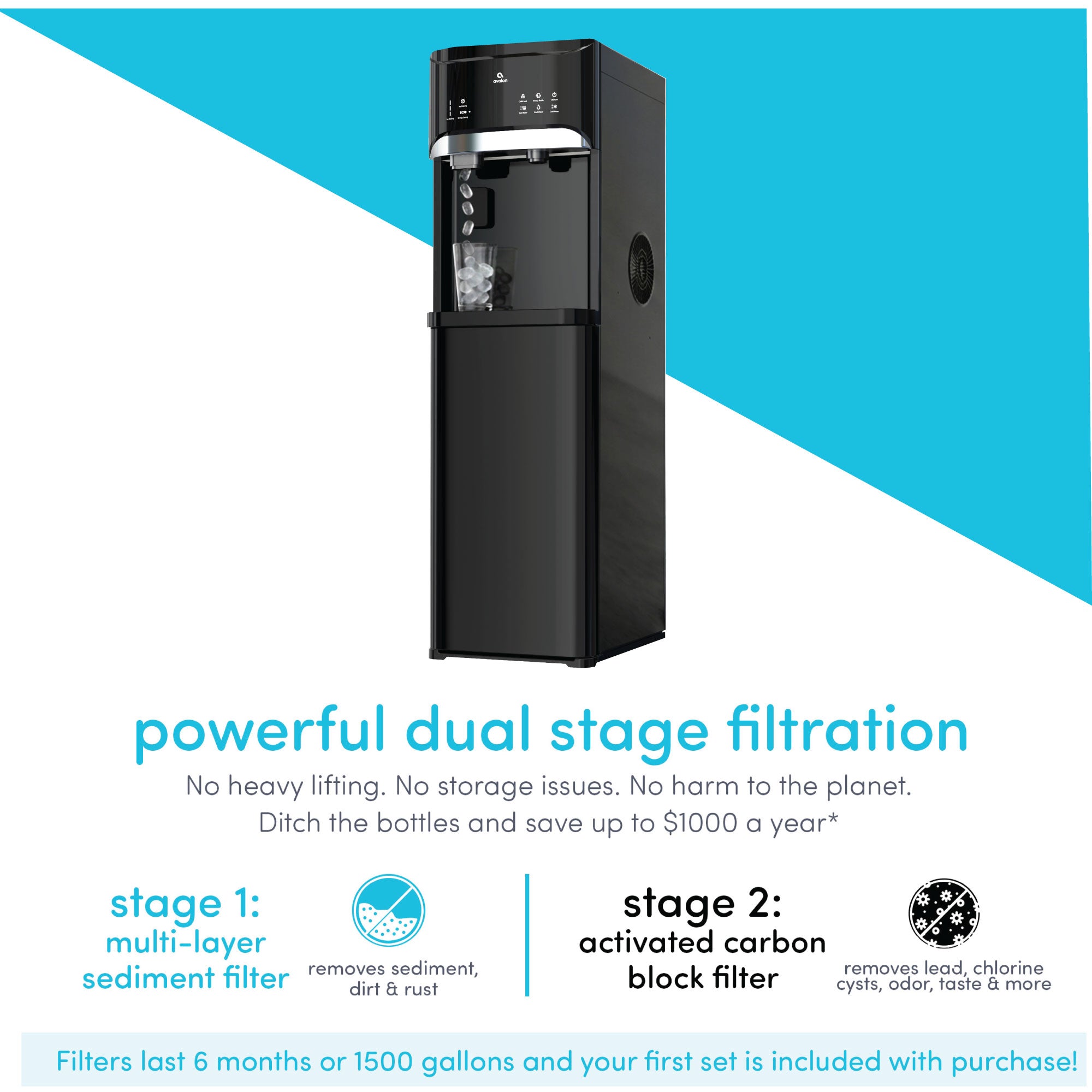 avalon water cooler & ice maker (A21-B)