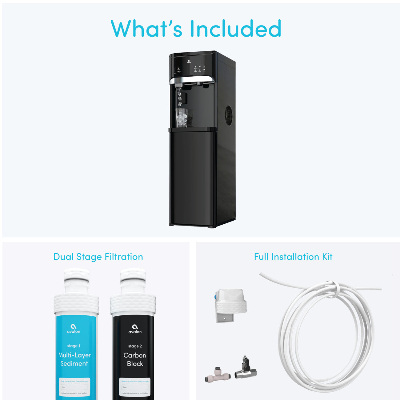 avalon water cooler & ice maker (A21-B)