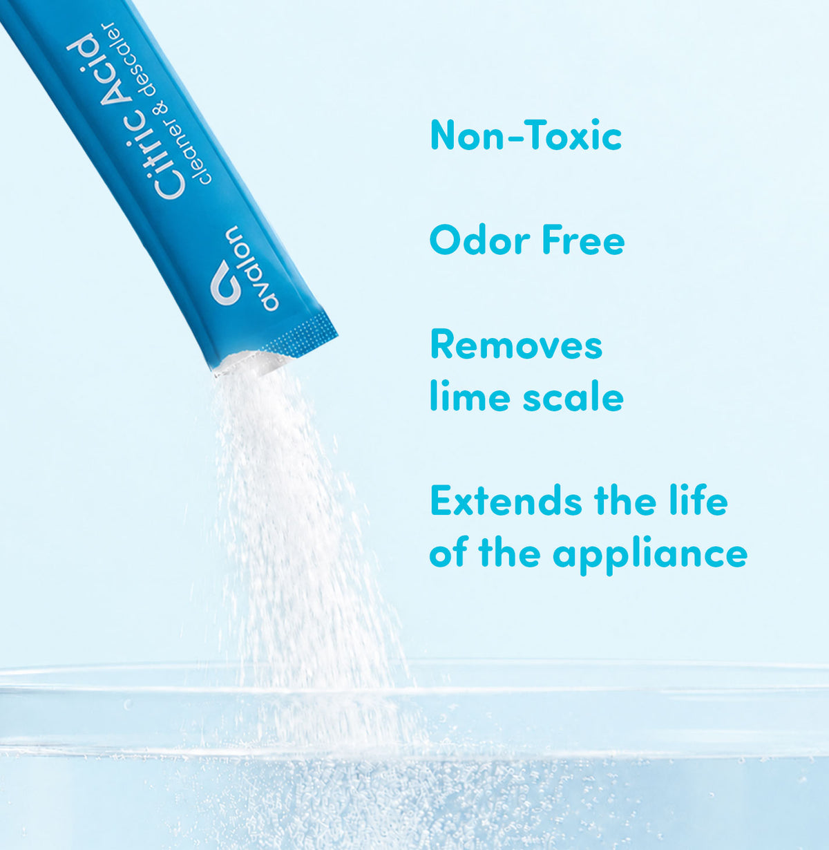 Descaler for all branded ice makers and coffee makers