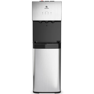 Avalon A3F stainless bottleless water cooler with hot, cold, room