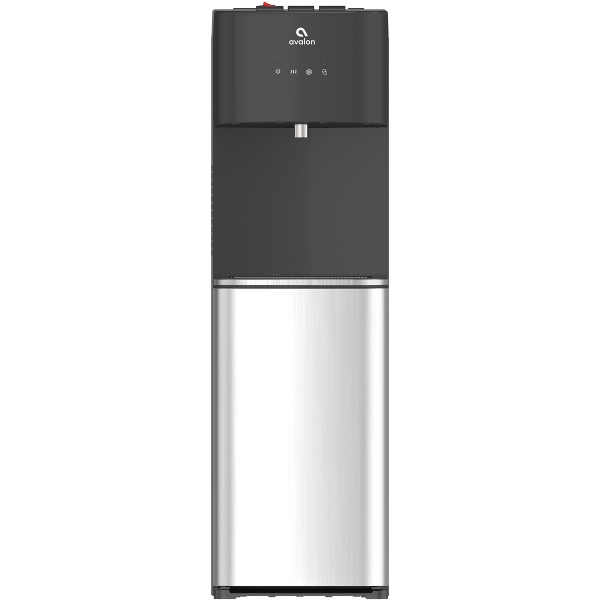 Avalon A24 stainless bottom load water cooler with hot, cold, room temp